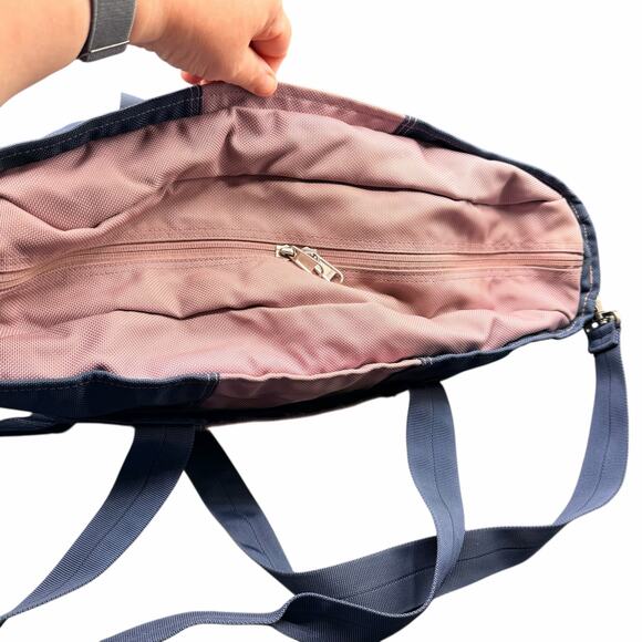 Timbuk2 Blue Pink Nylon Travel Tote Bag with Shoulder Strap - Picture 6 of 13